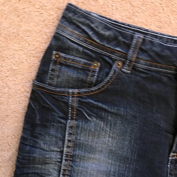 John Baner Denim Mini Skirt - Picture 6 of 13